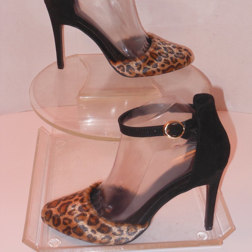Apt. 9 Leopard Print Textured Shoes Size 8 Medium - image 1